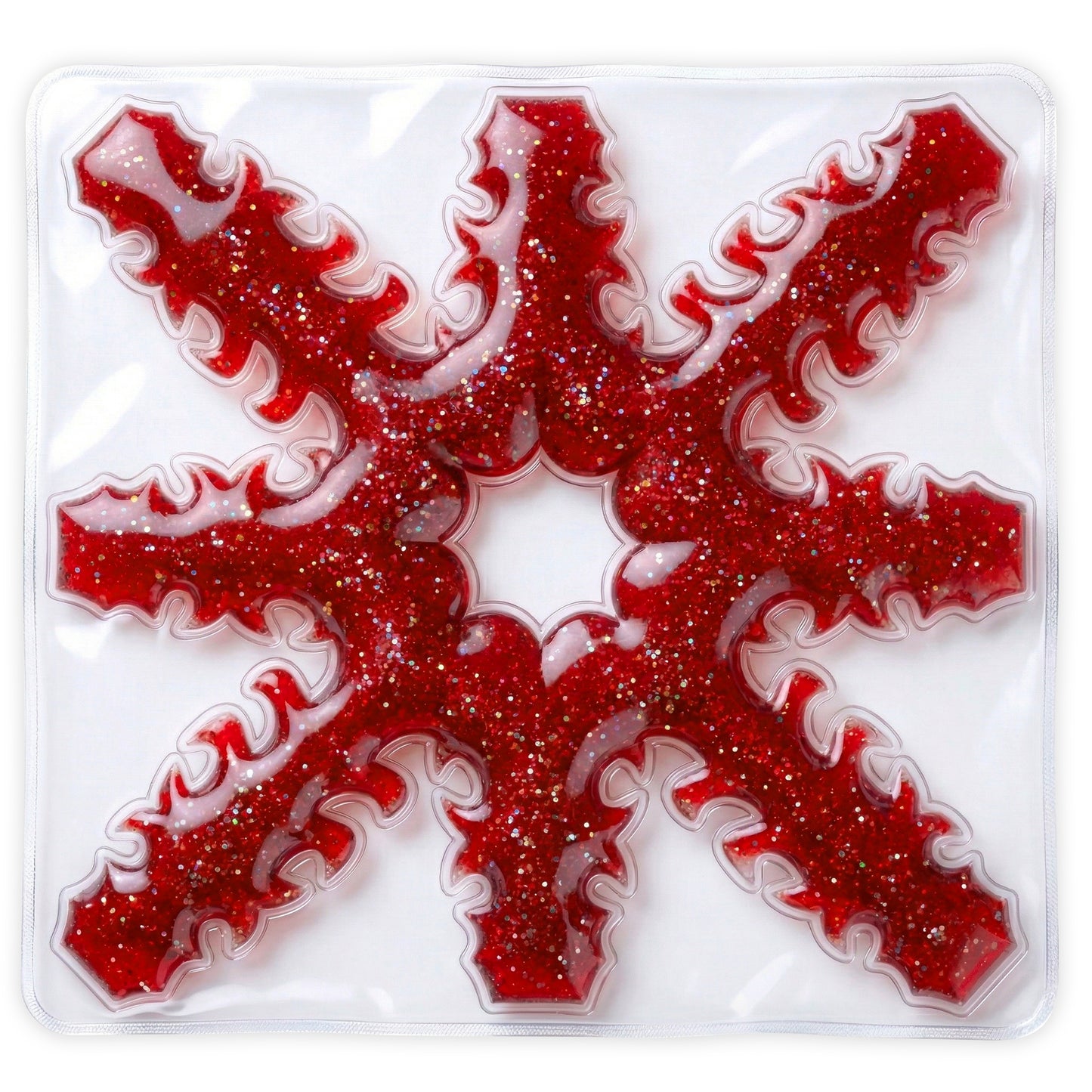Eight Spoke Snow Flake Light Box Gel Pads